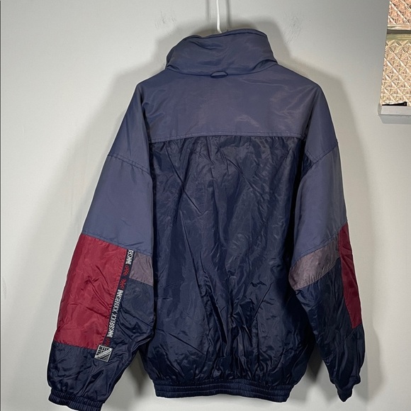 Innsbruck Vintage Men's Blue and Red Ski Jacket - Picture 9 of 13